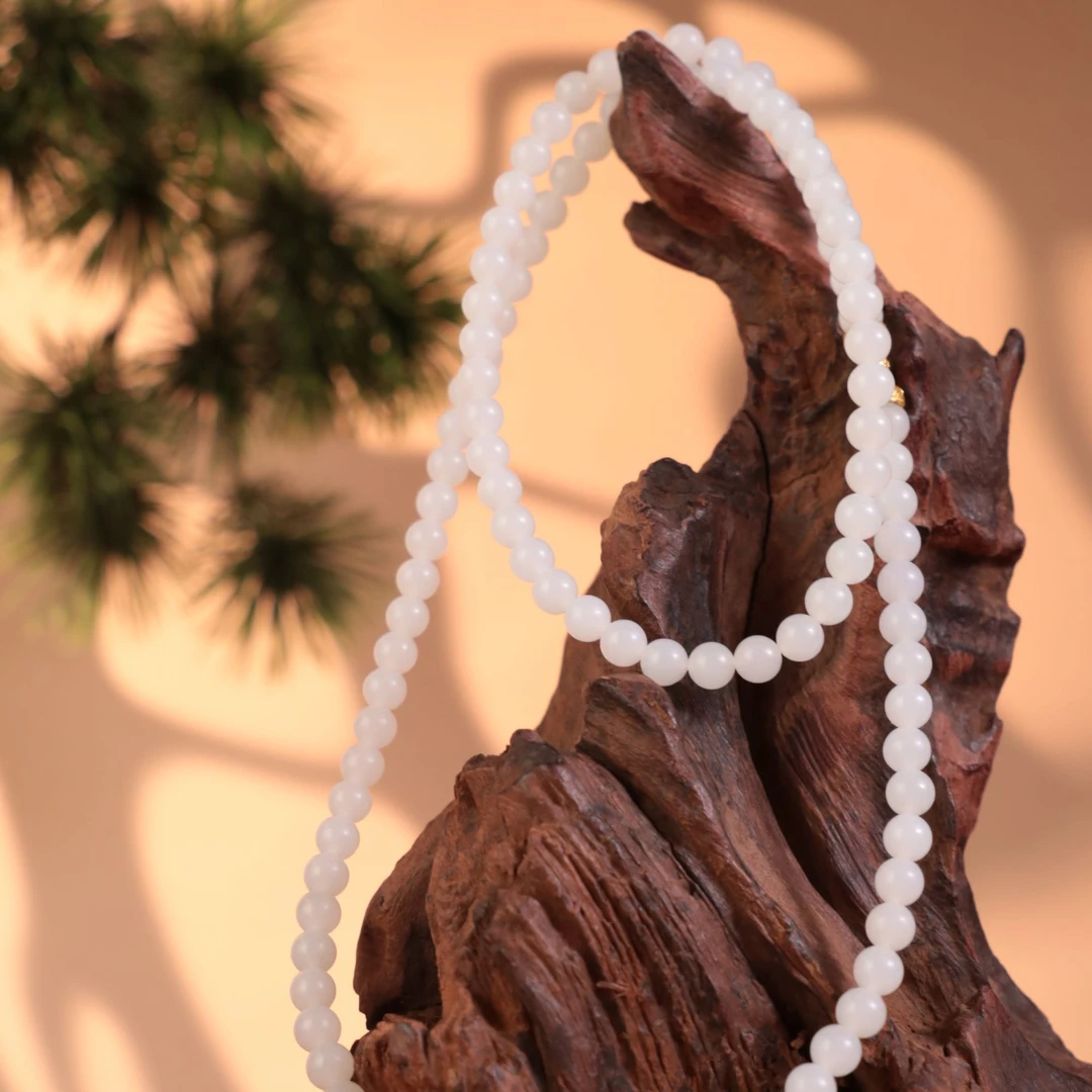 ZR13251二十世纪和田玉项链