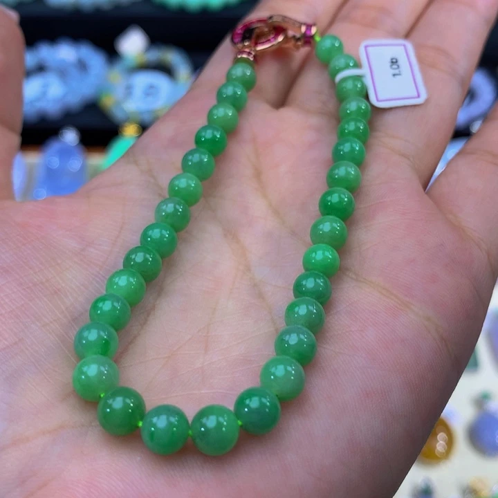 翡翠未镶嵌手链翡翠