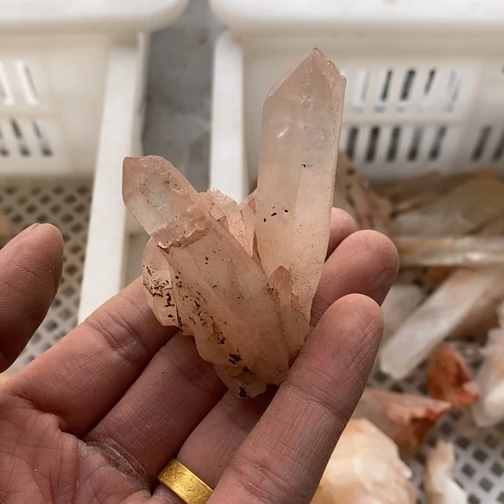 水晶水晶原石摆件未镶嵌