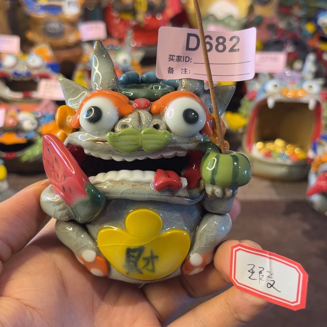 泥塑纯手工茶宠摆件