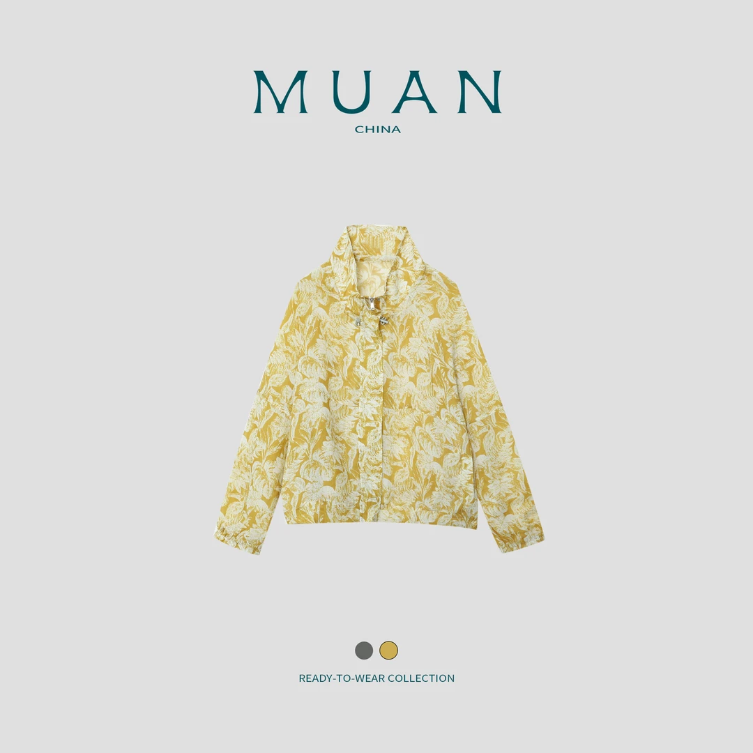 木岸：《西双版纳外套》MUAN定制宽松百搭简约衬衫打底外套女JD-8163