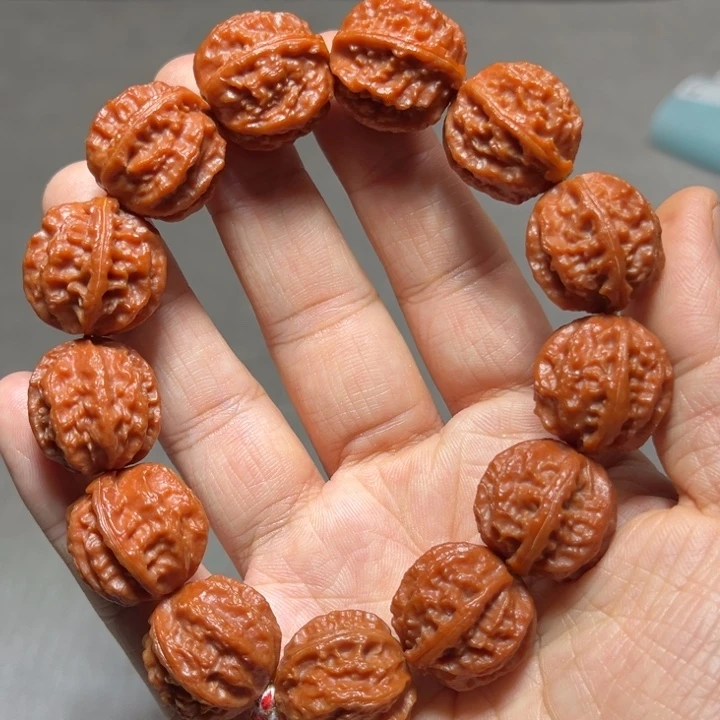 文玩核桃把件龙脊8677