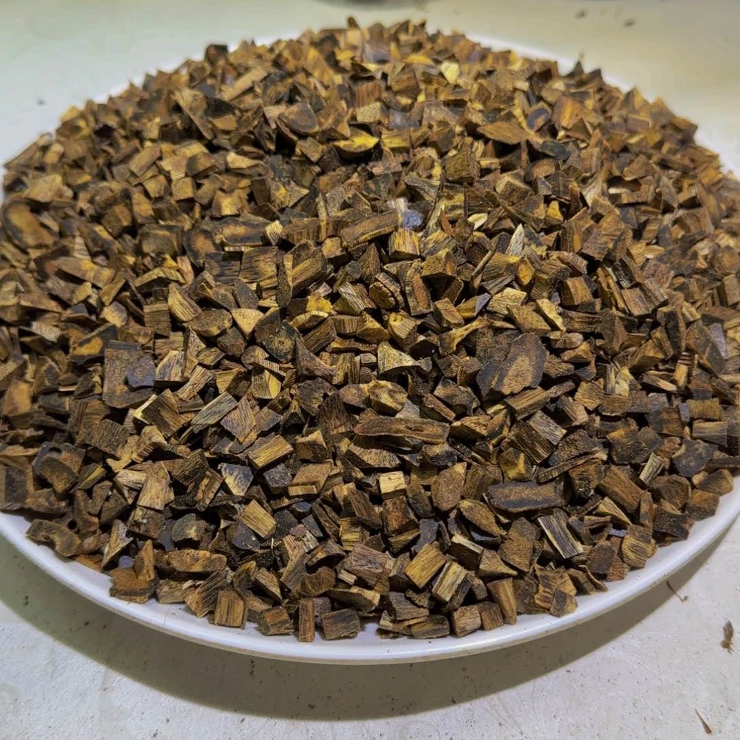 沉香沉香碎屑虎斑紫棋碎料100克！！