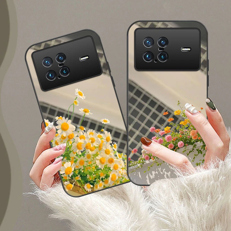 vivoXNote手机壳镜面补妆镜玻璃保护套高级简约小清新女士网红全