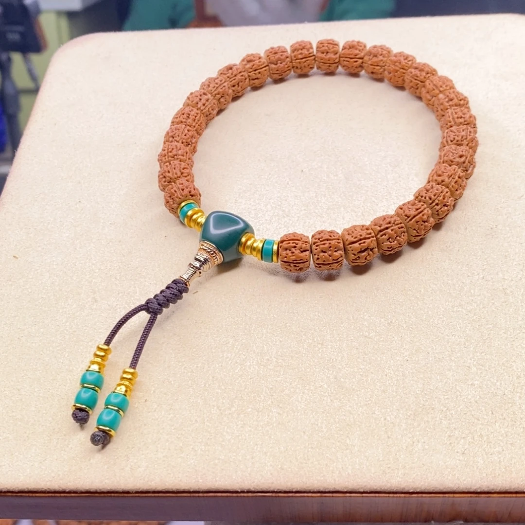 手串金刚菩提龙切盘龙王尺寸10.6