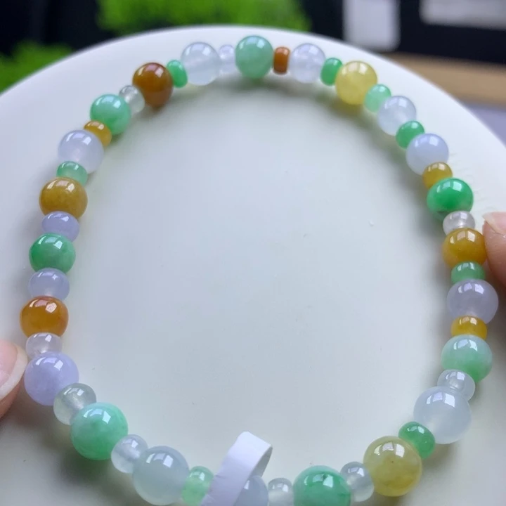 未镶嵌手串翡翠卡