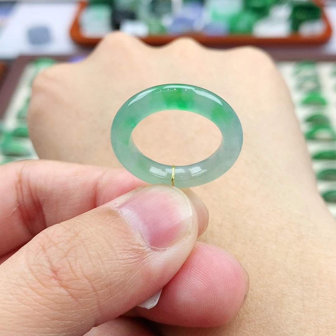 未镶嵌戒指翡翠11号