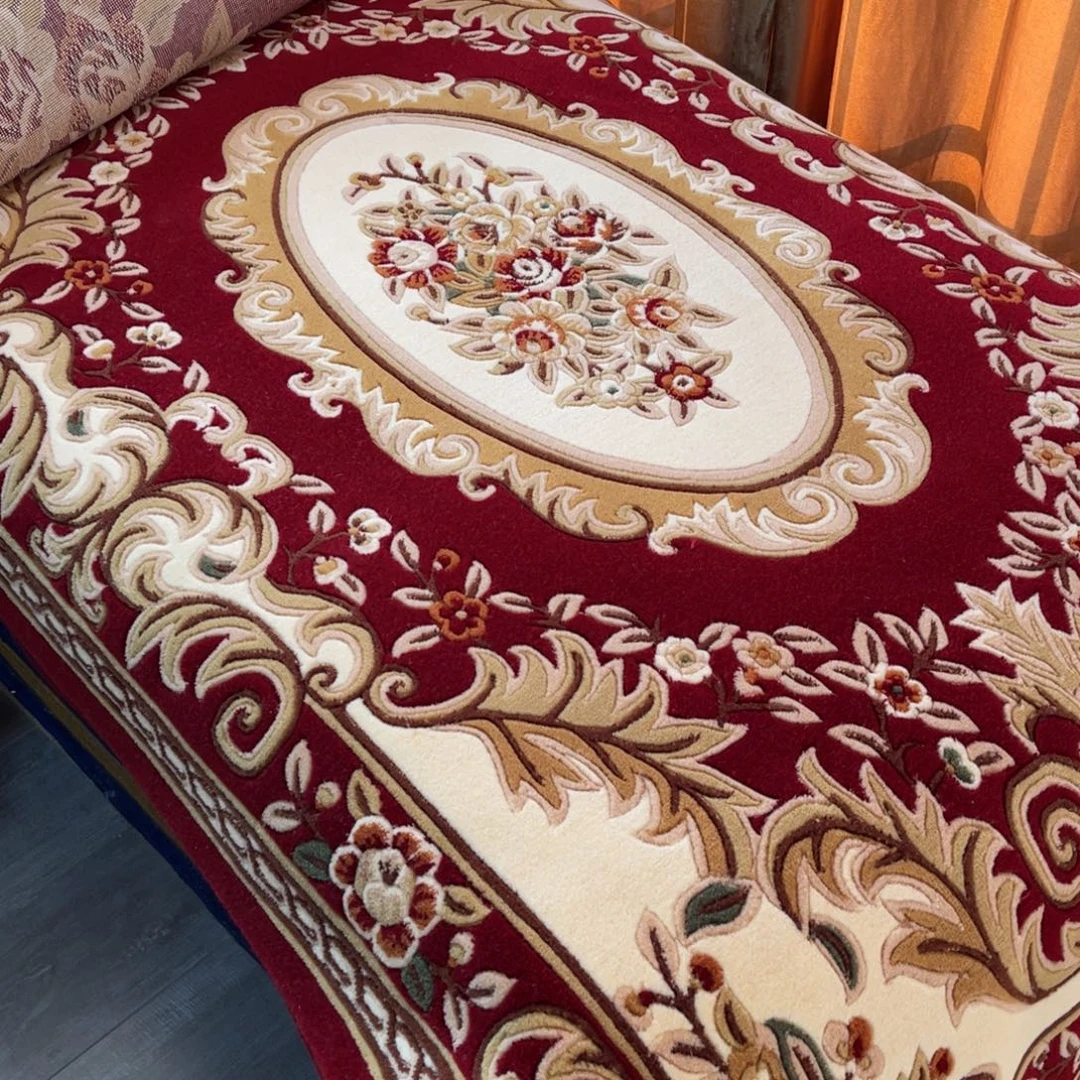 羊毛1.2×2米纯羊毛地毯