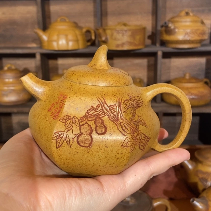 【闪购商品】茶壶紫砂桥****佬一叶紫砂店手工壶