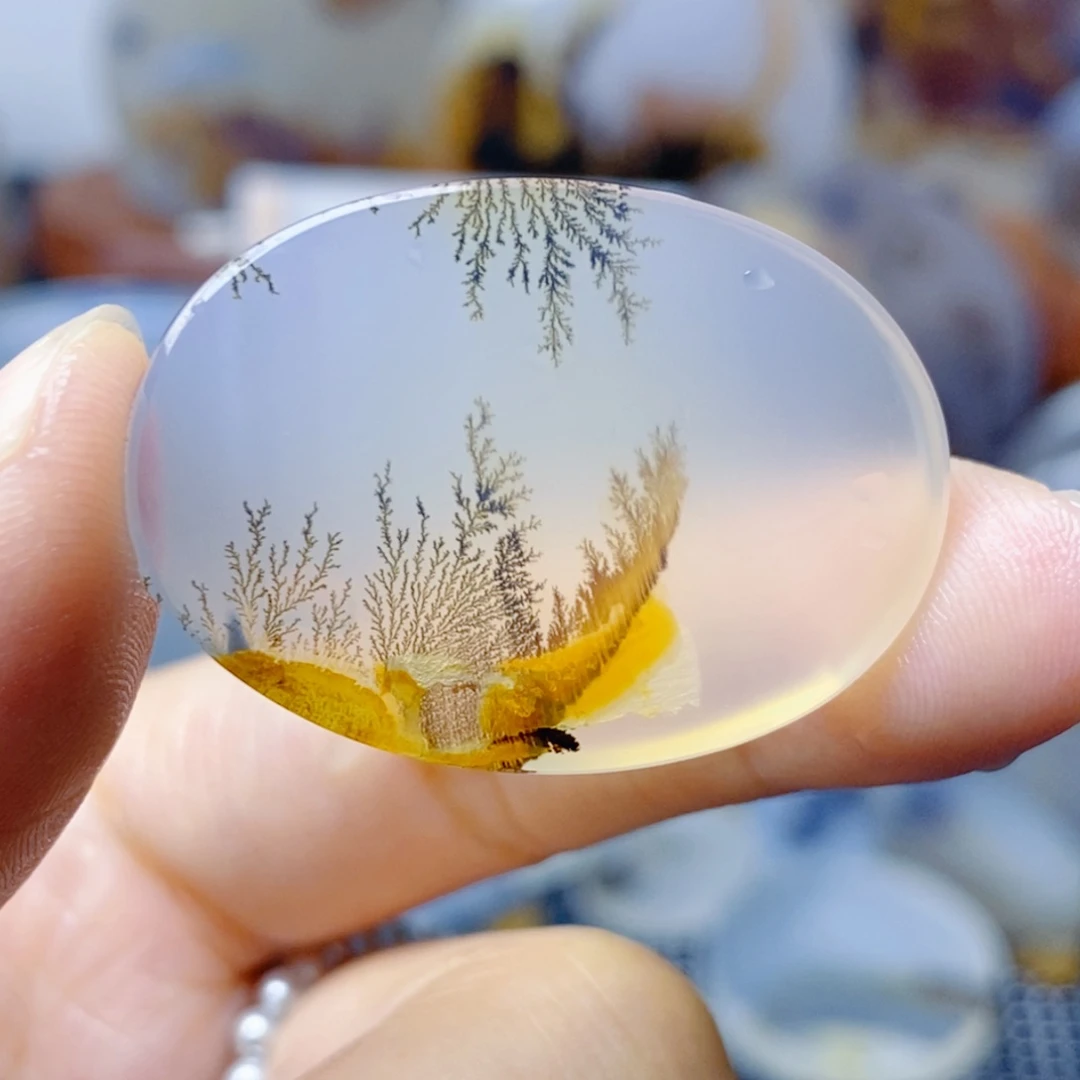 海***洋玛瑙/玉髓未镶嵌珠宝奇石