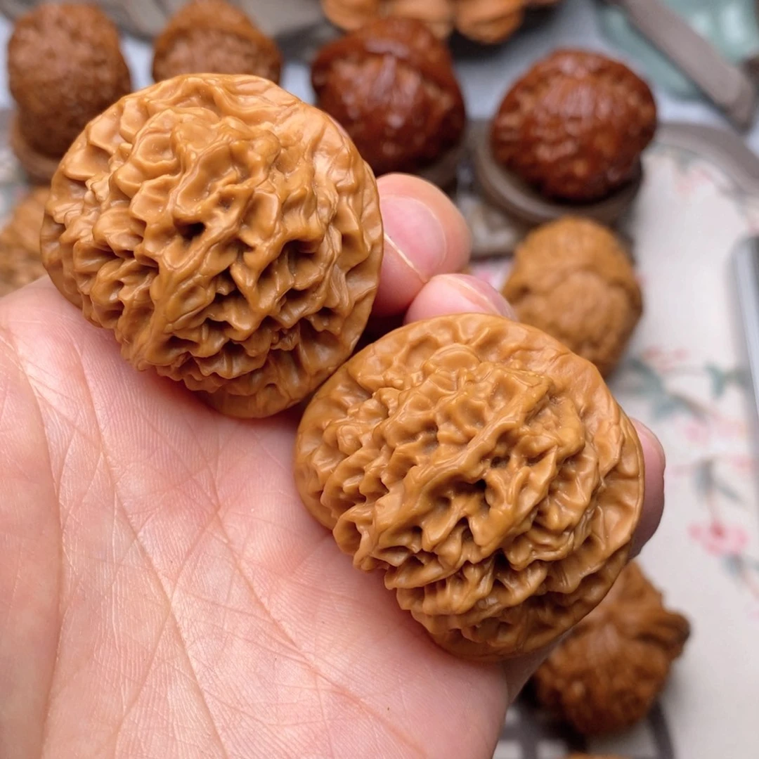 【闪购商品】文玩核桃把件秦闷40