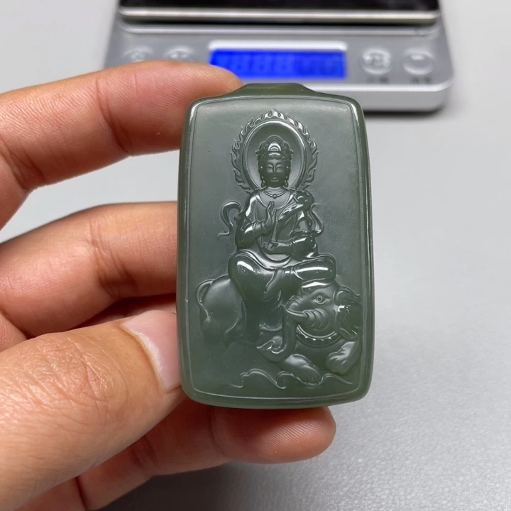 和田玉吊坠(不含链)未镶嵌十*