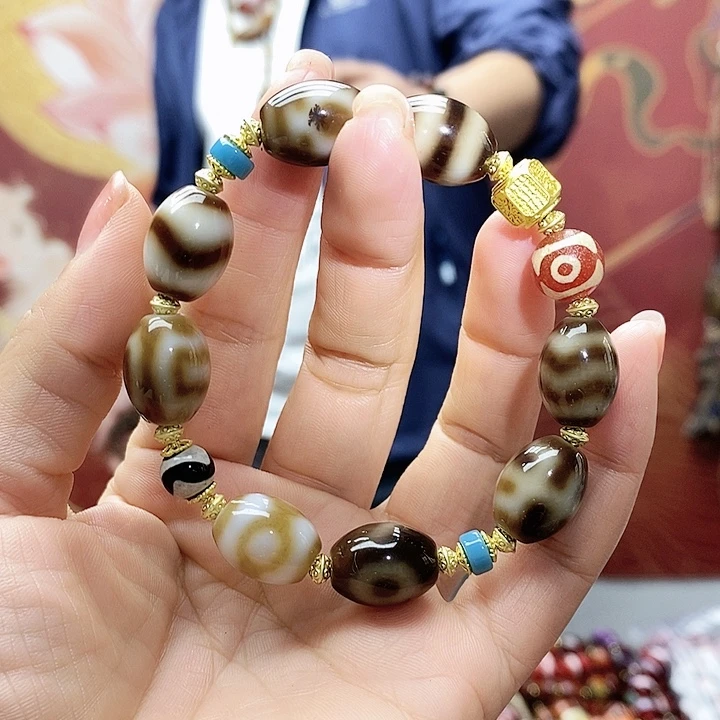 玛瑙/玉髓合金手链