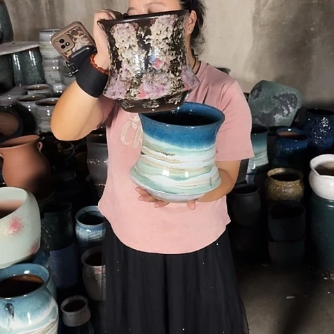 19口19高两个盆子。