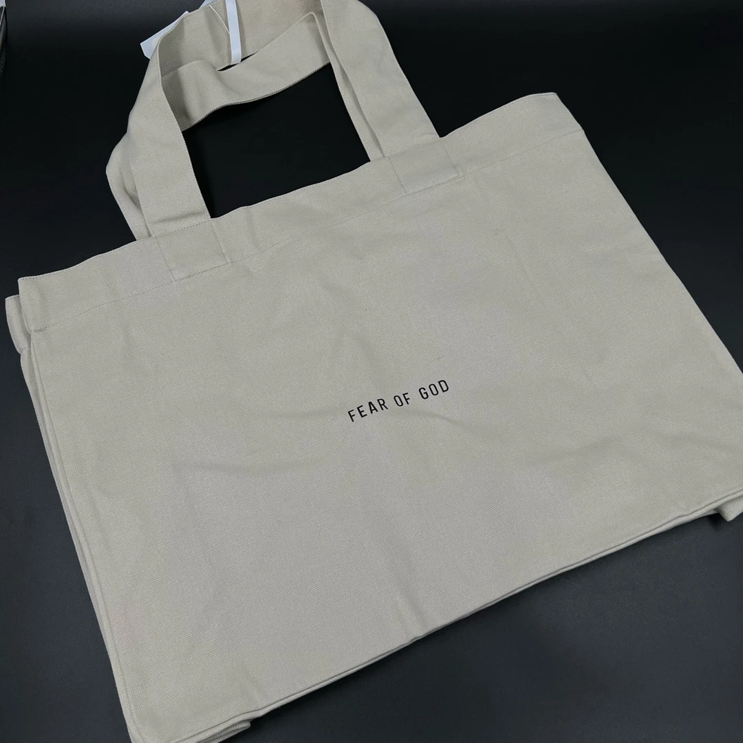 fog 帆布 米白色 主线托特包