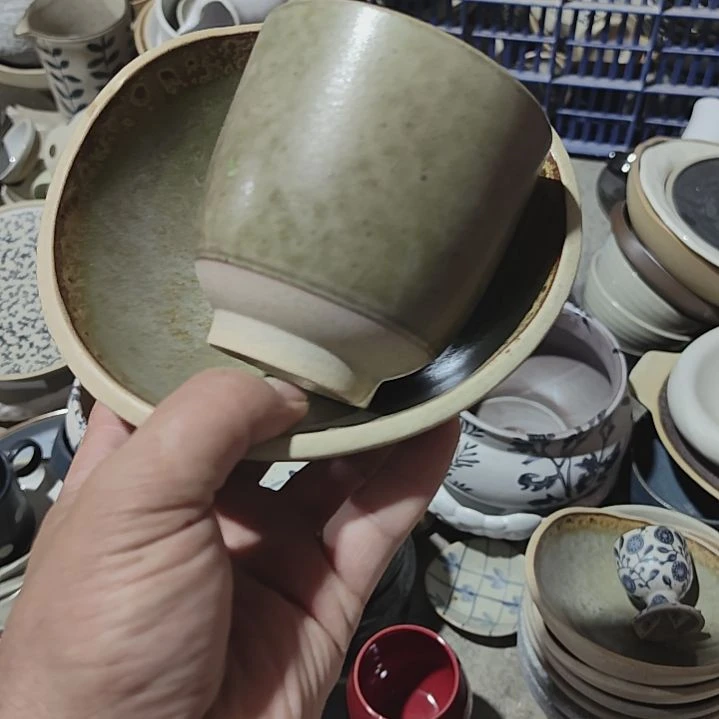 陶瓷便携款瑕疵陶瓷介意不拍一碗一杯