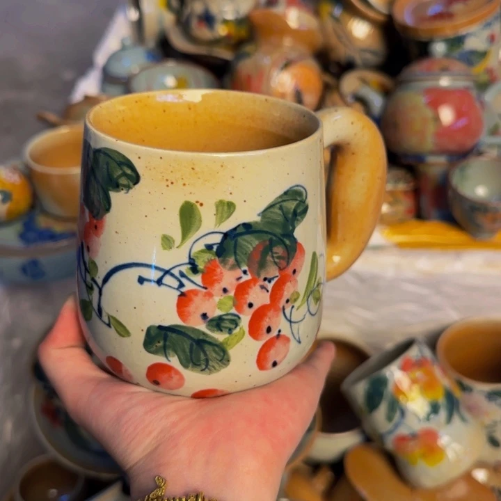 瓷片景德镇陶瓷手工手绘