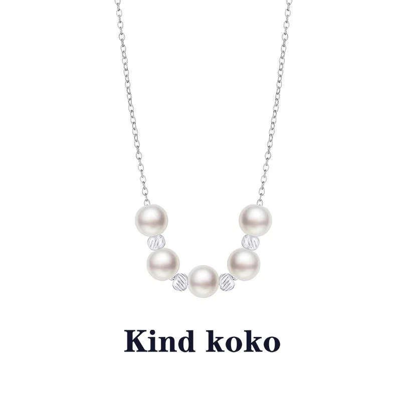 kind koko 钛钢项链 圆珠项链女轻奢时尚气质小众设计感锁骨链