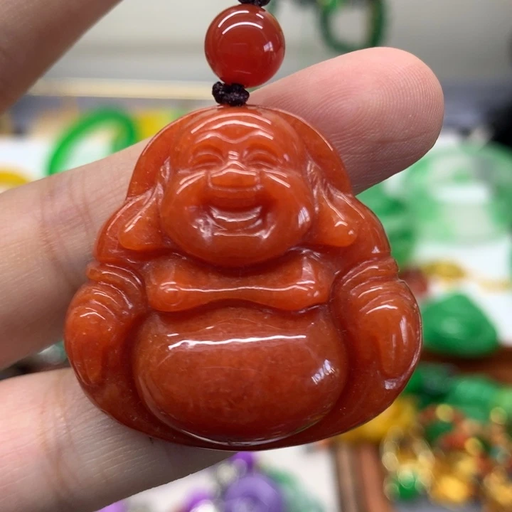 颈饰未镶嵌翡翠吊坠