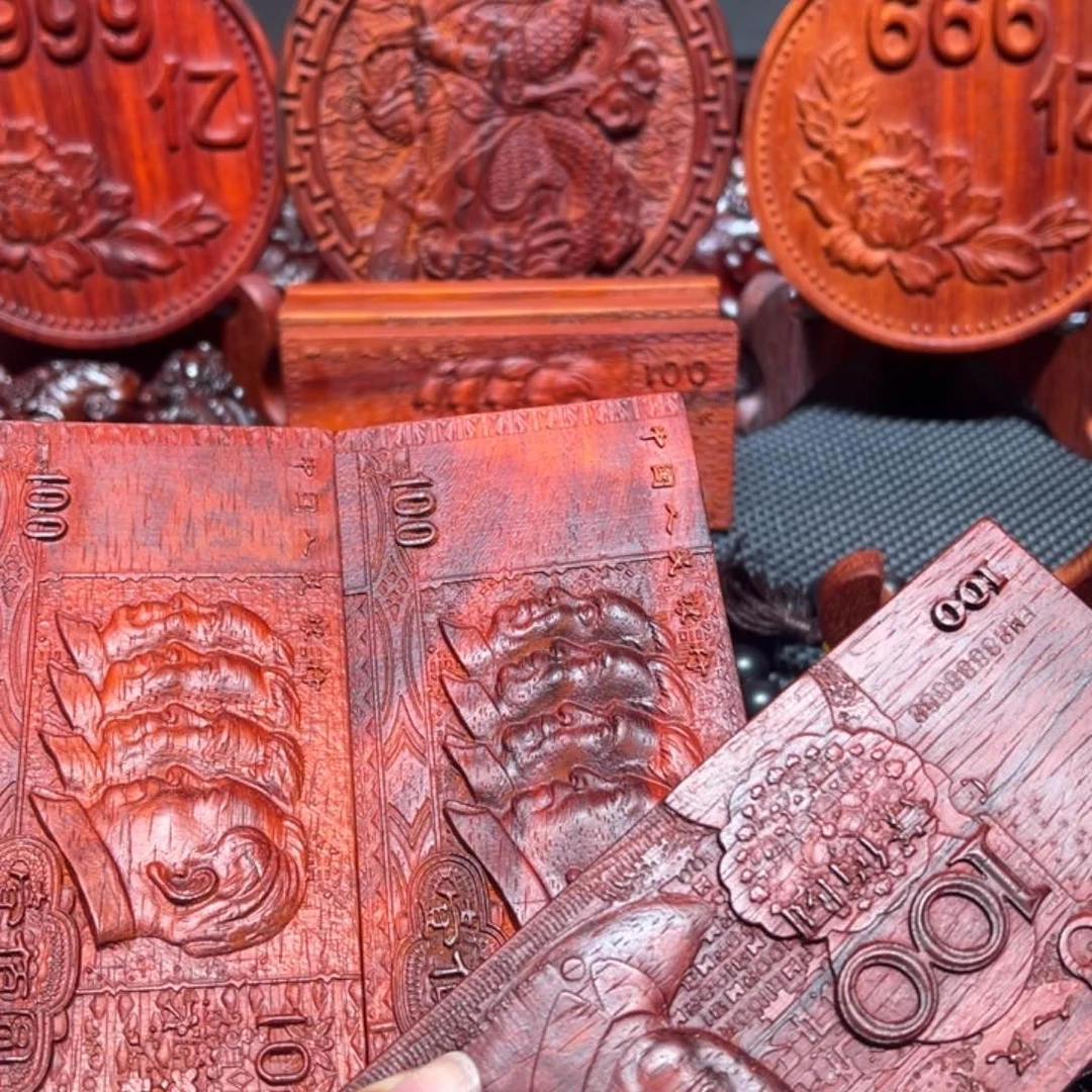 非洲紫檀（红花梨）夏**雨瑕疵不退不换