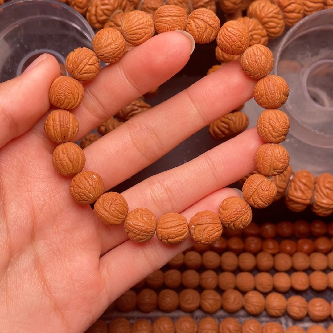 桃核吊坠秦岭核桃甲骨文