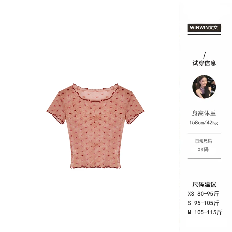 【独特之美】文文私服 夏季气质百搭减龄设计感小众上衣WWC5SY1118