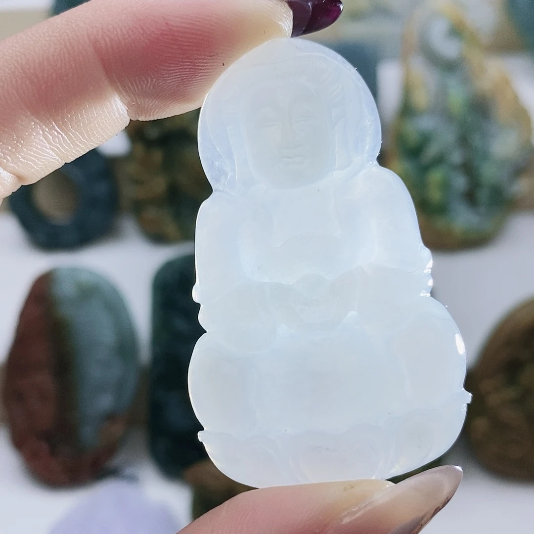 颈饰未镶嵌翡翠】