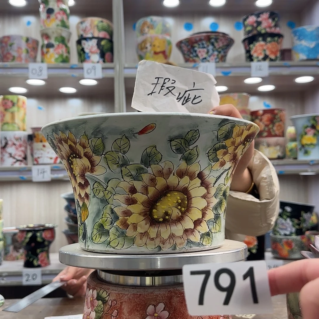 花盆紫砂瑕疵瑕疵791