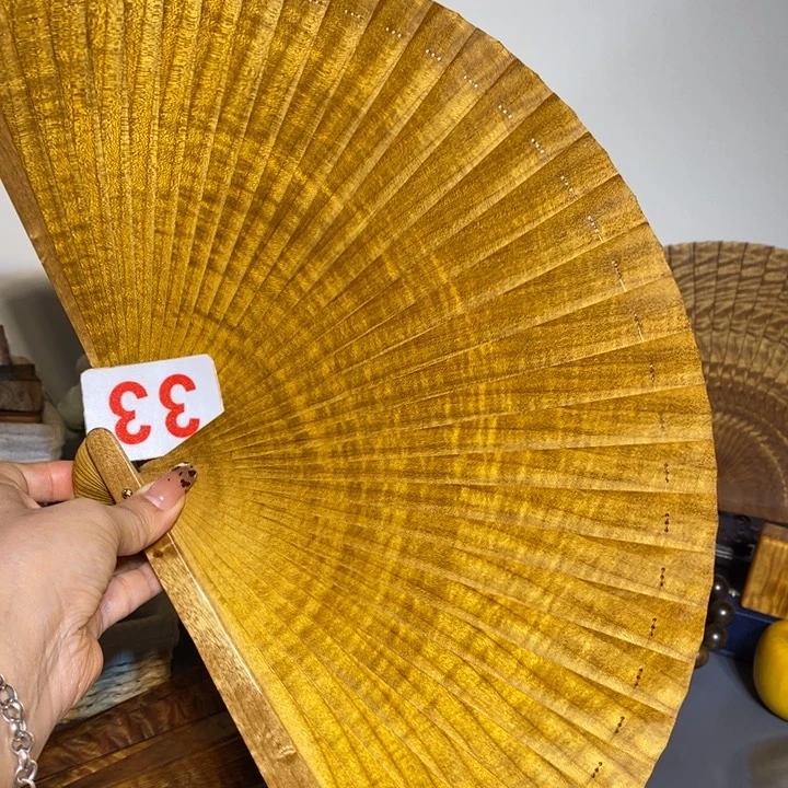 金丝楠金丝楠木扇子