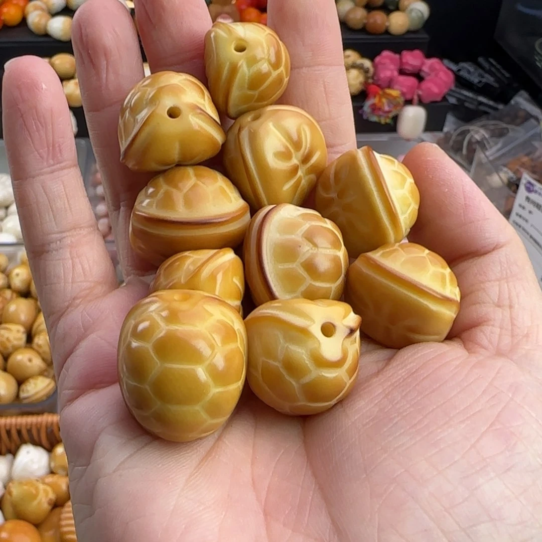 菩提根/象牙果吊坠全品牙果炭烤富甲10颗