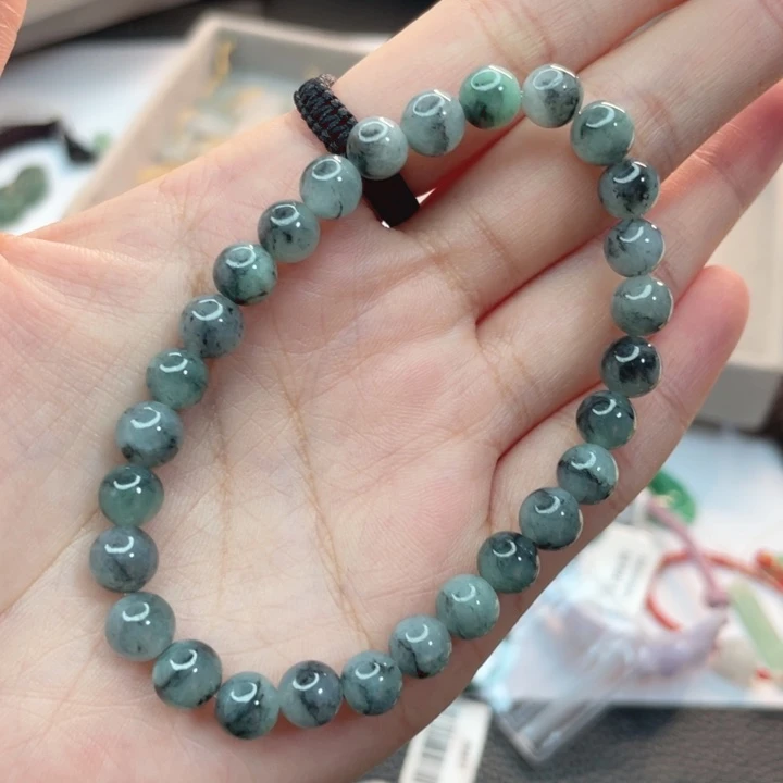 小***i翡翠未镶嵌颈饰A货翡翠不退不换