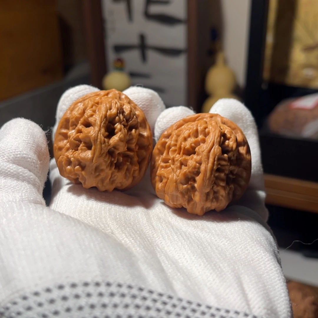 文玩核桃把件41方块高差尺，全品，不退不换