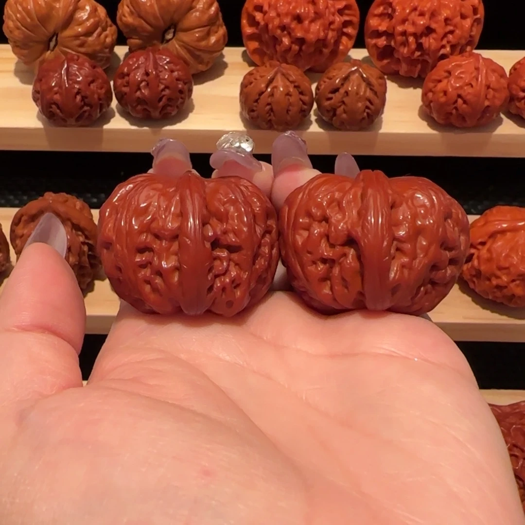 吊坠文玩核桃玉化元宝39精品2782