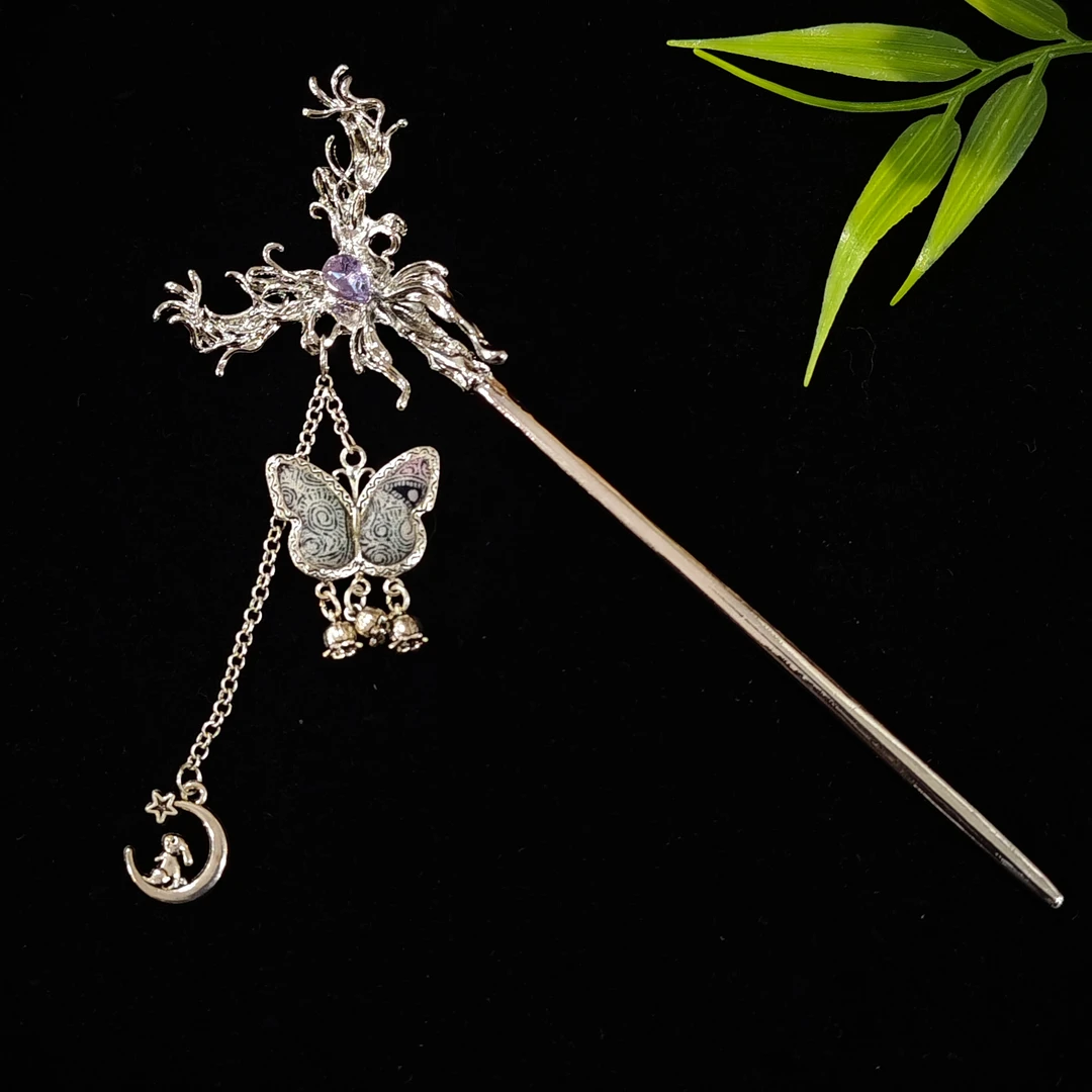 苗族刺绣/手工刺绣/非遗传承/发簪饰品配饰