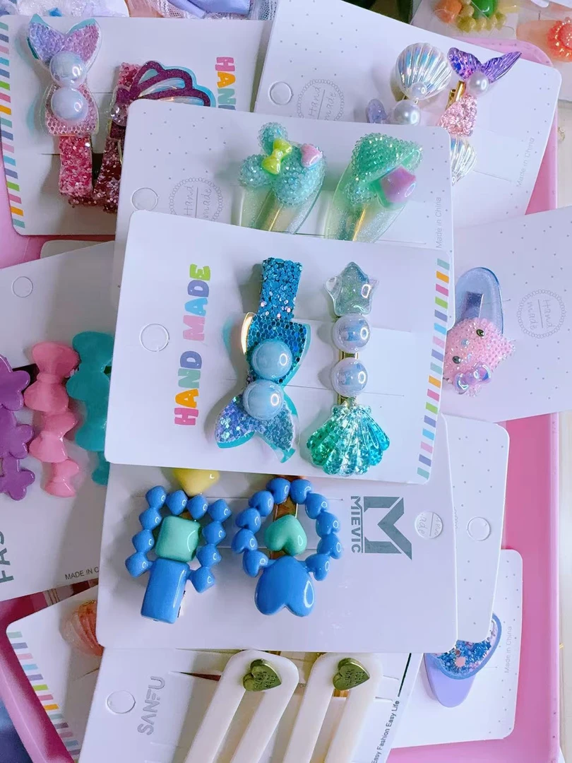 优优精美称斤发夹发绳