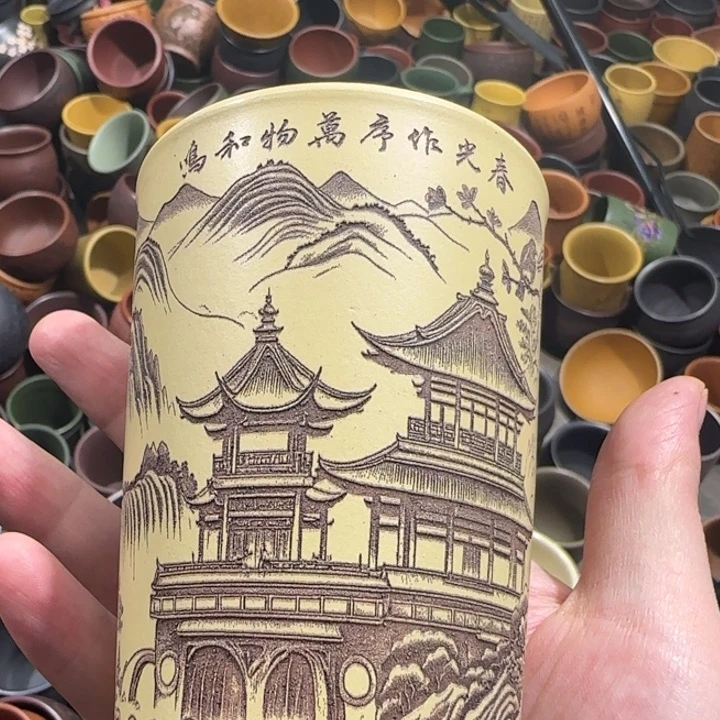 茶杯紫砂全手工紫砂