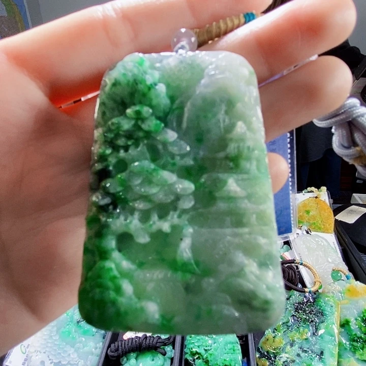 颈饰未镶嵌翡翠翡翠