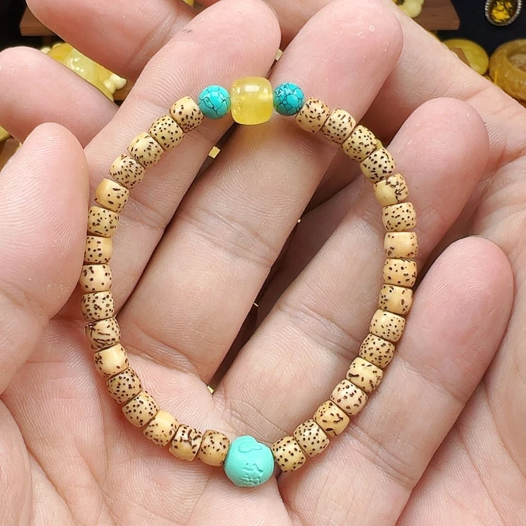 蜜蜡未镶嵌珠宝奇石单圈