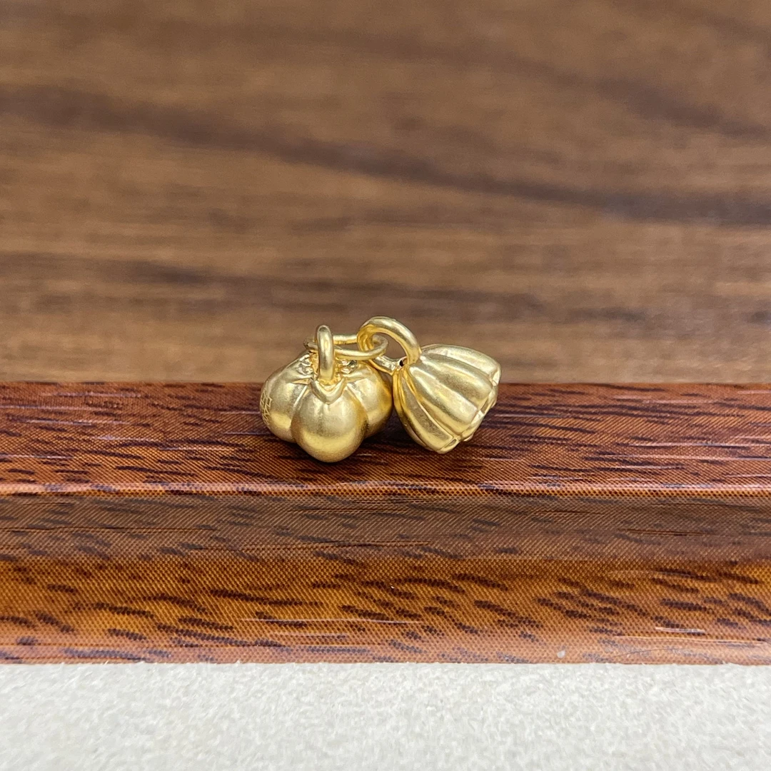 巨锋臻选黄金足金999好柿莲莲DP0300-0310