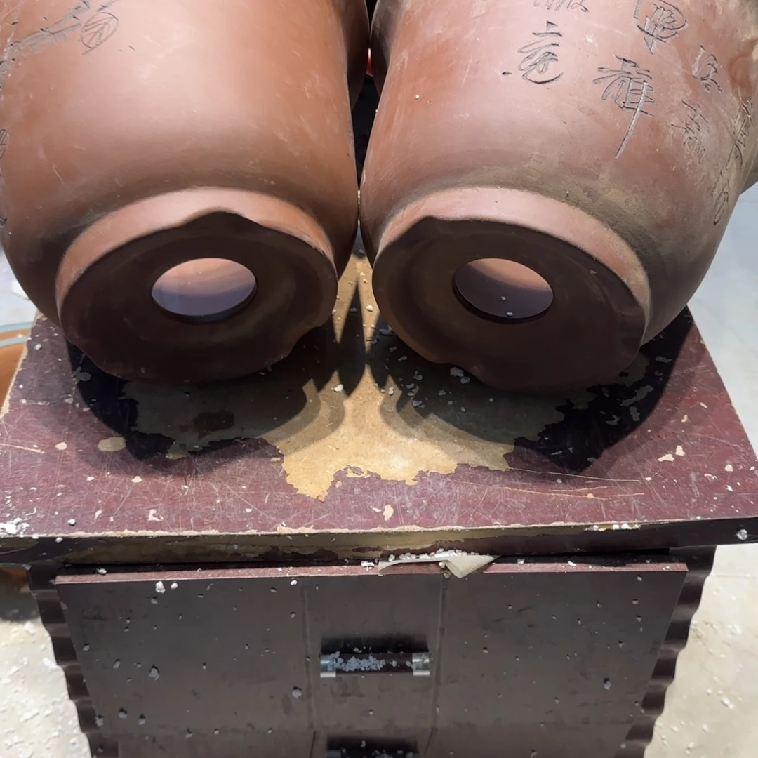 紫砂花盆口径20.15口径