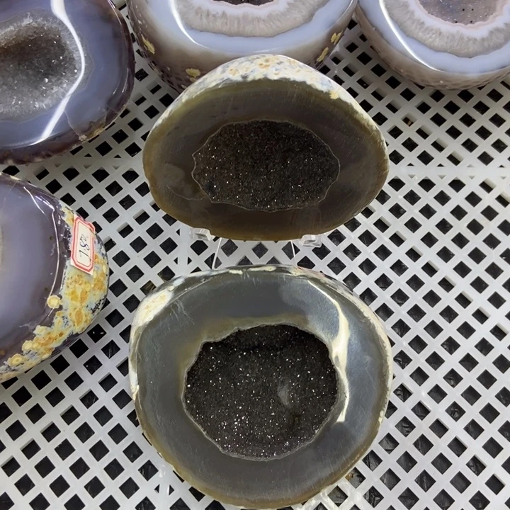 未镶嵌珠宝半成品水晶聚宝盆