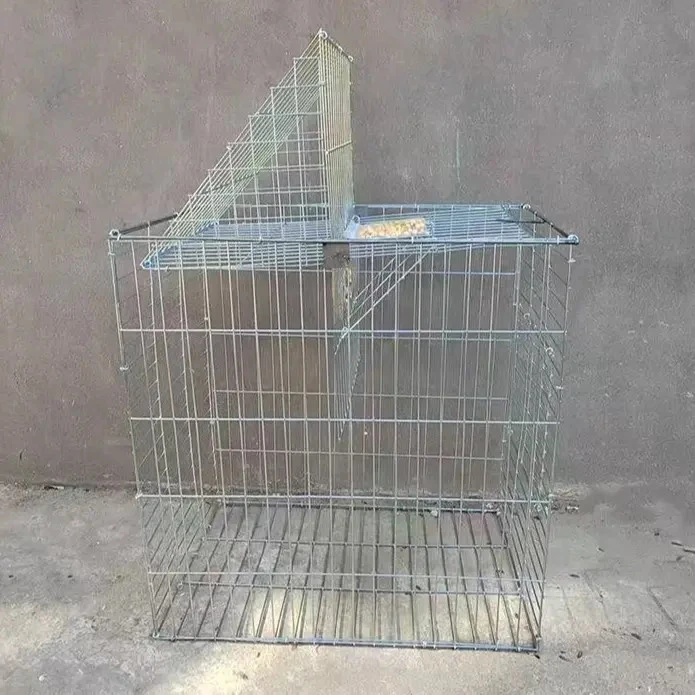 云落鸽笼家用自动旋转笼翻转笼翻板笼加粗鸽子笼养殖场专用