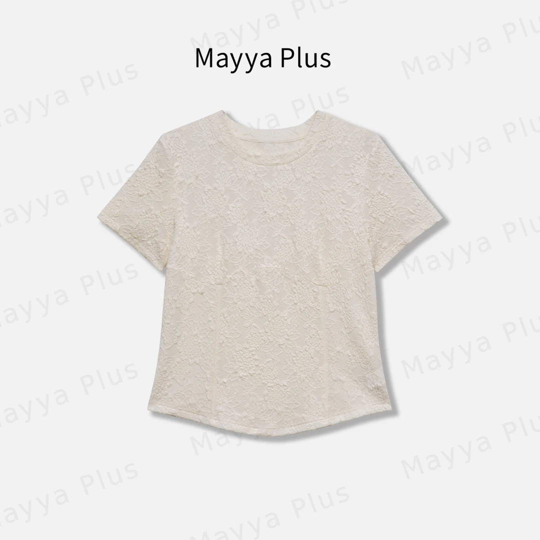【为你写诗】Mayya Plus麦芽定制轻奢气质显瘦百搭针织上衣32518769