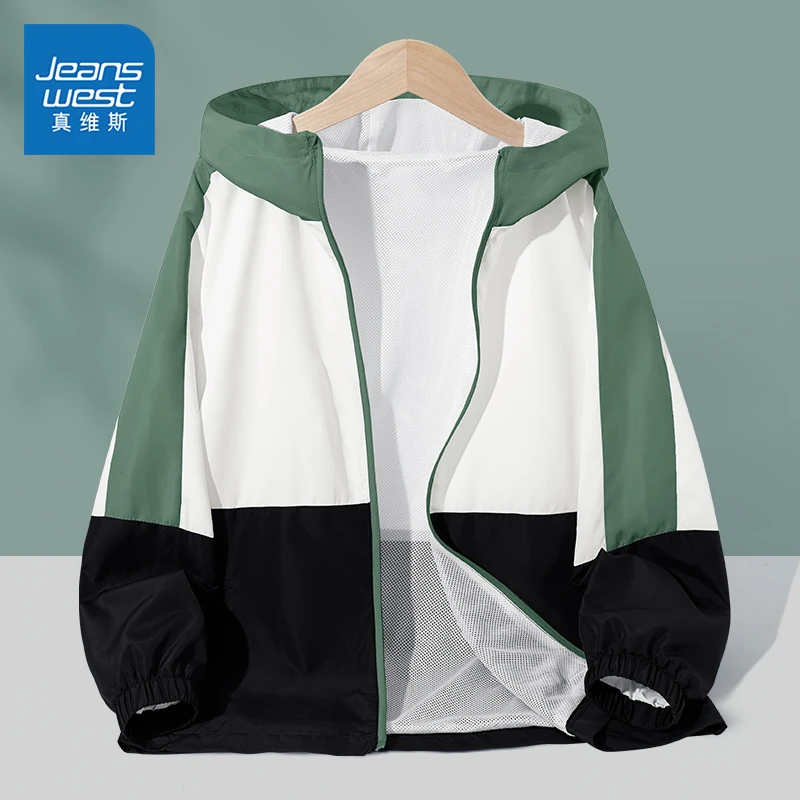 真维斯童装男童外套2025秋季新款儿童帅气冲锋衣秋款中大童运动服