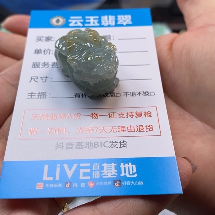 颈饰未镶嵌翡翠多人貔貅