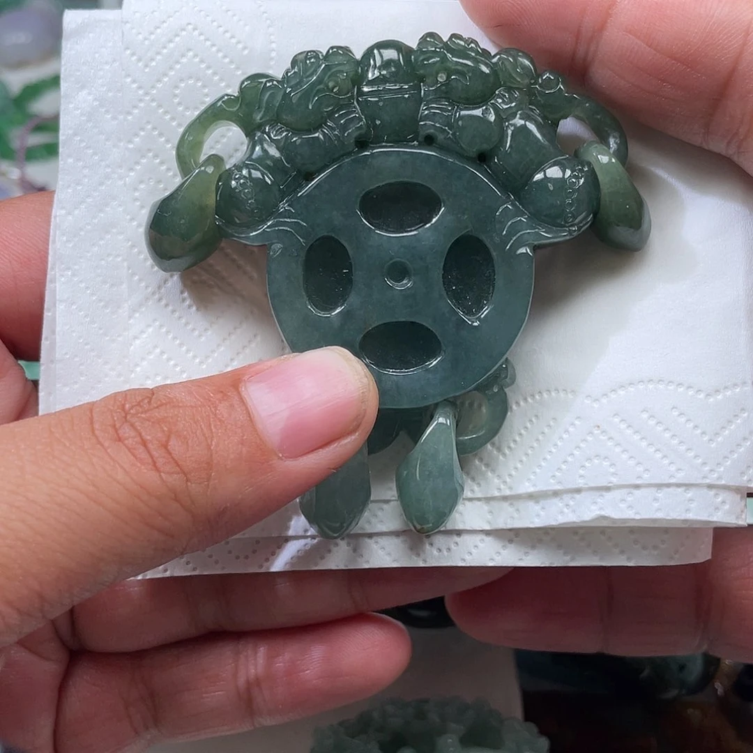 颈饰未镶嵌翡翠翡玉缘翡翠