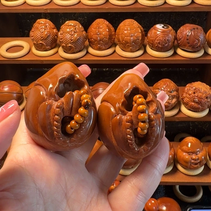 ～***～巴西橄榄核雕工艺品