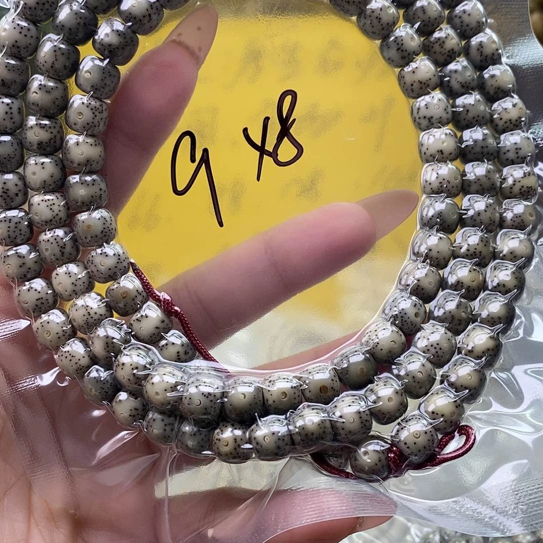 星月菩提手串也石玉