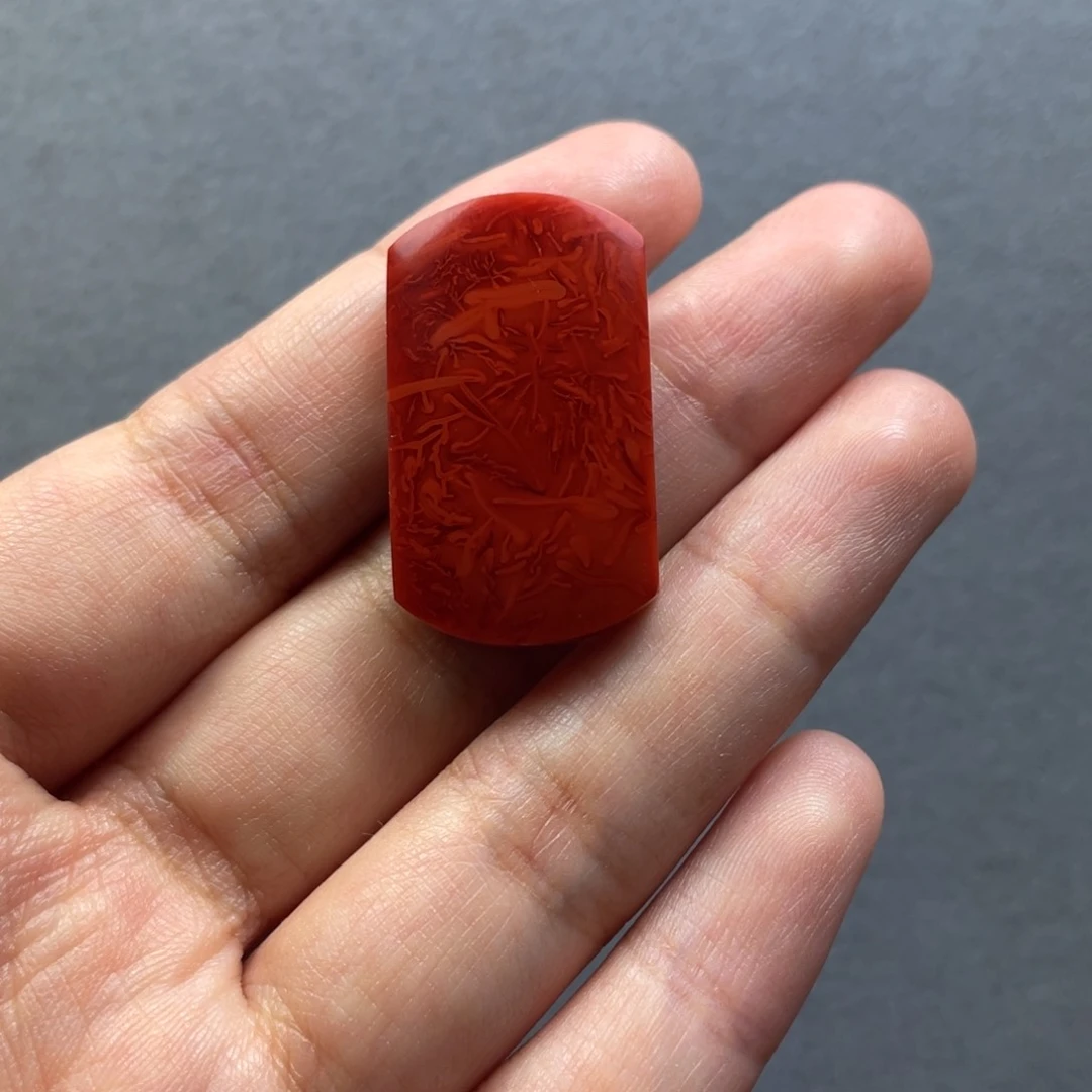 南红玛瑙配饰未镶嵌29.8mm