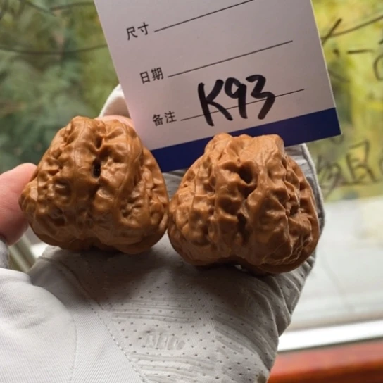 清***秋吊坠文玩核桃41蛤蟆头